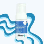 Derma Co 3 percent AHA BHA Foaming Face Wash for exfoliation and clear skin